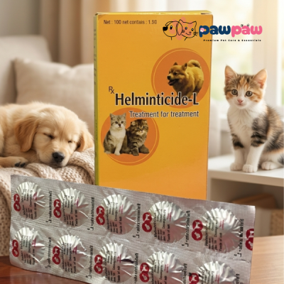 Helminticide-L – Deworming Tablet for Dogs & Cats