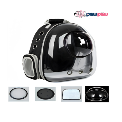 PawPaw Extra Large Transparent Pet Carrier Backpack