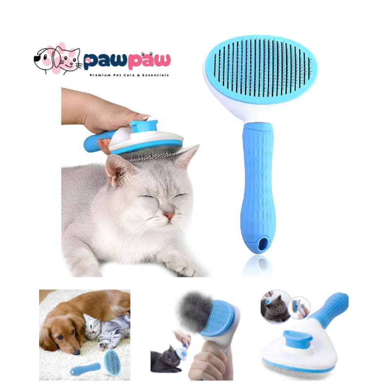 High-Performance Self-Cleaning Pet Grooming Brush