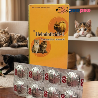 Helminticide-L – Deworming Tablet for Dogs & Cats