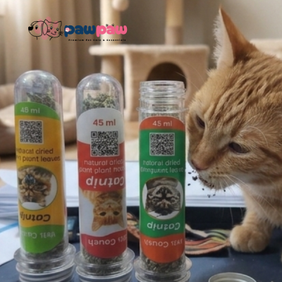 Premium Natural Organic Catnip Vial Set