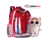 Cute Cat Ear Cartoon Space Capsule Pet Backpack