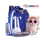 Cute Cat Ear Cartoon Space Capsule Pet Backpack